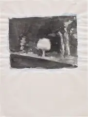 Untitled by Luc Tuymans, 2014, watercolour on paper, offered Apr 2019
