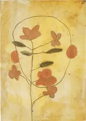 Untitled by Norbert Schwontkowski, 2003, oil and charcoal on paper, sold Apr 2019