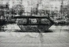Klara Lidén, Untitled (Dumpster Dino), 2011, inkjet print