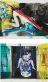 Two works: i) Shiki-in (Color Eros); ii) Shiki-in (Color Eros) by Nobuyoshi Araki, 2005, each acrylic and gelatin silver print on baryt paper, sold Apr 2019
