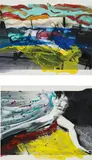 Two works: i) Shiki-in (Color Eros); ii) Shiki-in (Color Eros) by Nobuyoshi Araki, 2005, i) ii) acrylic and gelatin silver prints on baryt paper, sold Apr 2019