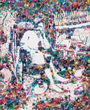 Vik Muniz, Don Quixote in his Study, after William Lake Price, 2004, c-print