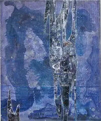 Nikolay Koshelev, S1/17, 2017, oil, acrylic and tempera on canvas