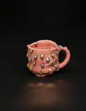 Takuro Kuwata, Bowl with handle, 2015, glazed porcelain