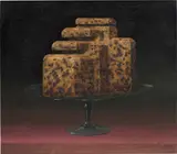Ged Quinn, Love Drives Evil Away (For Paul Virilio), 2006, oil on linen