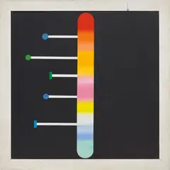 Jack Smith, TO THE LEFT OF SILENCE, 1989, oil on canvas, in artist's frame