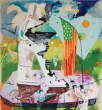 Dana Schutz, Moonwalker, 2009, oil on canvas