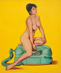 Mel Ramos, The Princess, 1965, oil on canvas