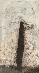 Die Sefiroth by Anselm Kiefer, 1996, emulsion, acrylic, charcoal and shellac on burlap, sold Jun 2019