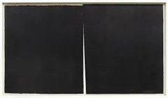 Richard Serra, Sioux, 1990, paintstick on paper