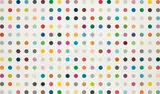 Mercuric Thiocyanate by Damien Hirst, 2007, household gloss on canvas, sold Jun 2019