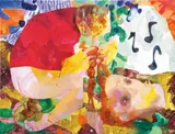 Dana Schutz, Crapping, Braiding and Whistling, 2009, oil on canvas