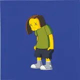 Kaws, KIMPSONS, 2005, acrylic on canvas
