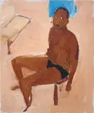 Henry Taylor, Untitled (Self Portrait)