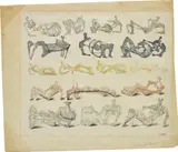 Henry Moore, Seventeen Reclining Figures