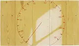 Ed Ruscha, Zero, 1996, coloured pencil on lithograph