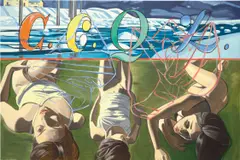 C.C.Q.L. by David Salle, 2009, oil on linen, sold Jun 2019