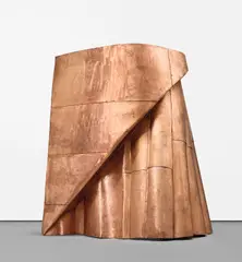 We the People (detail) by Danh Vō, 2011, hammered copper, sold Jun 2019