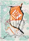 Sigmar Polke, Ohne Titel, 1987, gouache and ink on paper