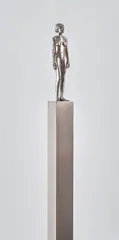 Xavier Veilhan, Untitled (Naked Woman), 2009, bronze, brass and titanium