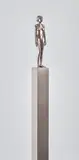 Xavier Veilhan, Untitled (Naked Woman), 2009, bronze, brass and titanium