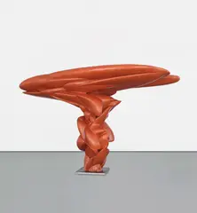 Over the Earth by Tony Cragg, 2013, wood, offered Jun 2019