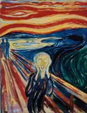 The Scream, after Edvard Munch (Pictures of Pigment) by Vik Muniz, 2006, c-print, sold Jun 2019