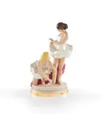 Ballerinas (Wood) by Jeff Koons, 2016, polychromed wood, sold Jun 2019