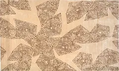 Rafael Moneo, Golden Section, 2018-19, hand-knotted carpet