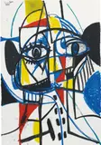 George Condo, Untitled, 2015, oilstick and acrylic on paper