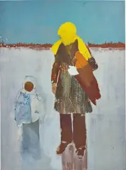 Hurvin Anderson, Beaver Lake, 1998, oil on canvas