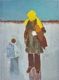 Hurvin Anderson, Beaver Lake, 1998, oil on canvas