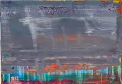 Abstraktes Bild by Gerhard Richter, 2001, oil on Alu Dibond, sold Oct 2019