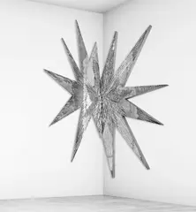 another together by Jim Hodges, 2015, mirror on panel, in 2 parts, sold Oct 2019