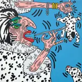 Keith Haring, Cruella de Vil, acrylic on canvas
