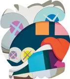 Kaws, UNTITLED, 2014, acrylic on canvas