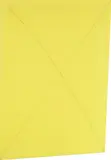 Robert Mangold, A Curved Line and a Diagonal within a Distorted Rectangle (Yellow), 1978, acrylic and pencil on canvas