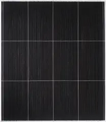 Rosemarie Trockel, Assisted Lines, 2014, yarn on canvas