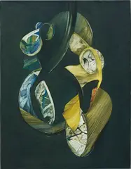 Untitled by Lesley Vance, 2012, oil on linen, sold Oct 2019