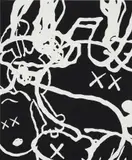Kaws, Untitled (MBFT3), 2015, acrylic on canvas