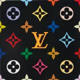 SUPERFLAT Monogram by Takashi Murakami, 2004, acrylic on canvas, mounted on board, sold Oct 2019