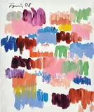 Ohne Titel by Günther Förg, 2008, acrylic and oil on canvas, sold Oct 2019