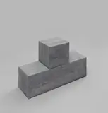 Carl Andre, Cube on Block