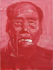 Timonier 009 by Yan Pei-ming, 1998, oil on canvas, sold Oct 2019