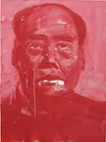 Yan Pei-ming, Timonier 009, 1998, oil on canvas
