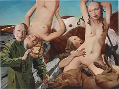Dong Wei, Hunting, 2007, acrylic on canvas