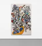 Ahmed Alsoudani, Untitled, 2010, acrylic and charcoal on canvas