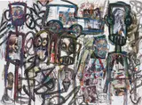 Aboudia, Untitled