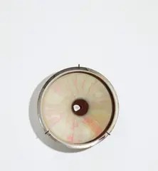 Ólafur Elíasson, Parabolic thinking, 2010, stainless steel, concave mirror and glass eye