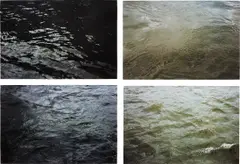 From Some Thames by Roni Horn, 2000, photograph printed on paper with UV lacquer, in 4 parts, sold Oct 2019